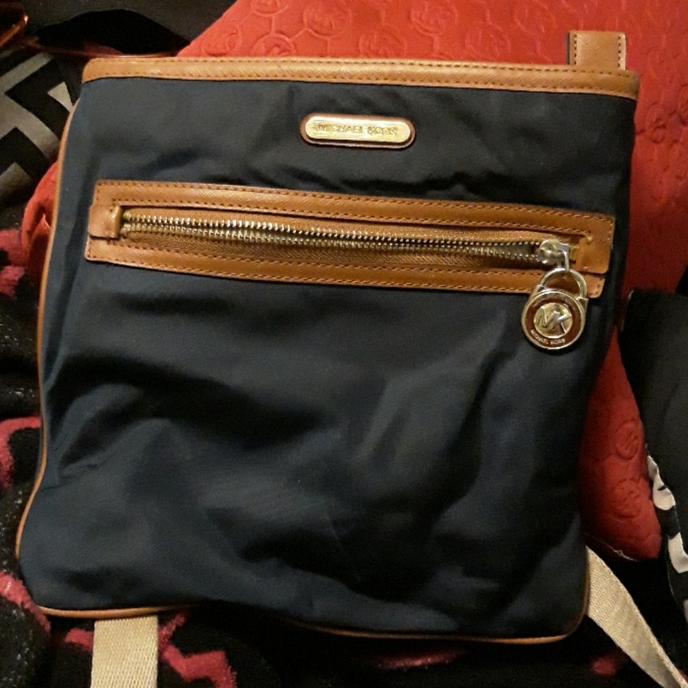 Navy blue Michael Kors crossbody  handbag